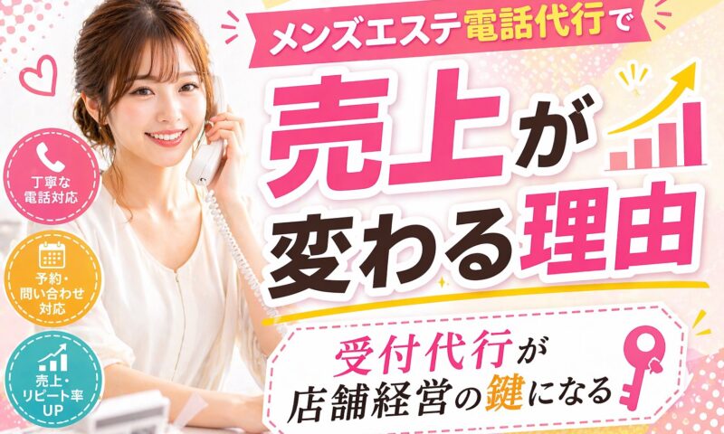 メンズエステ電話代行