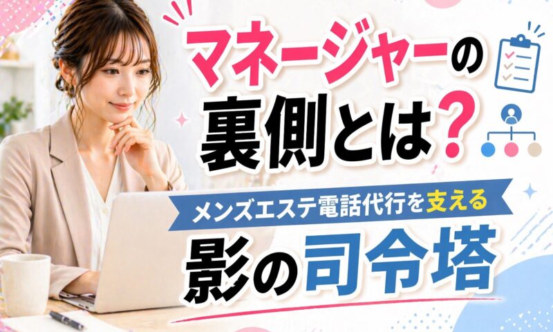 メンズエステ電話代行