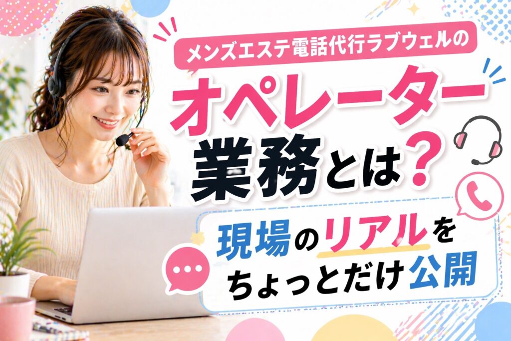 メンズエステ電話代行