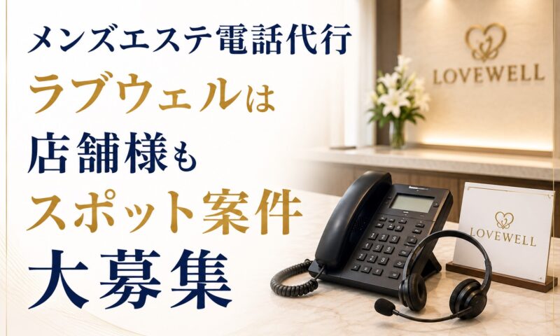メンズエステ電話代行