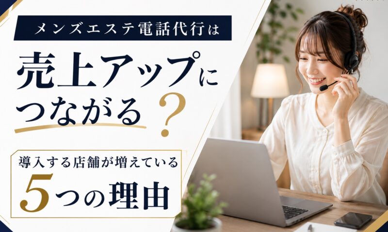 メンズエステ電話代行